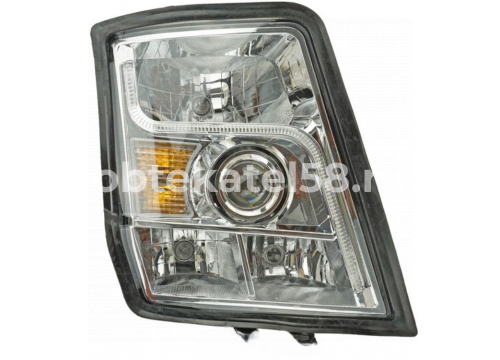 Фара SHACMAN X3000 RH(правая) электрическая регулировка/LED ДХО OEM DZ97189723261